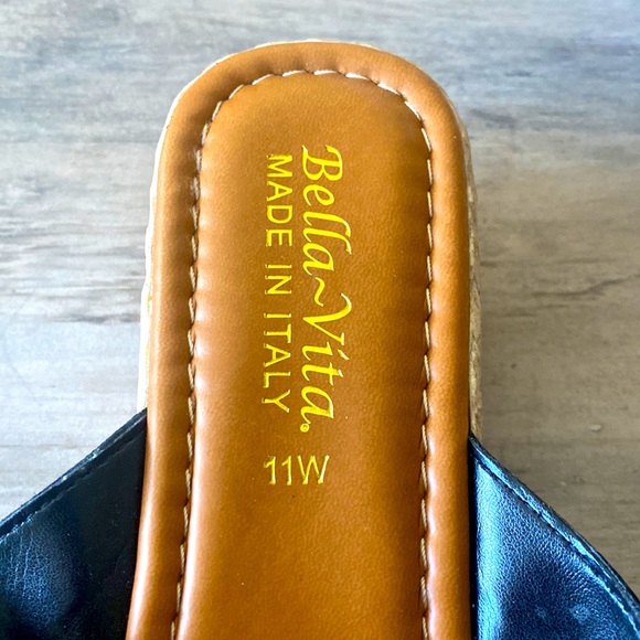 Bella Vita platform espadrilles size 11W - Picture 6 of 8